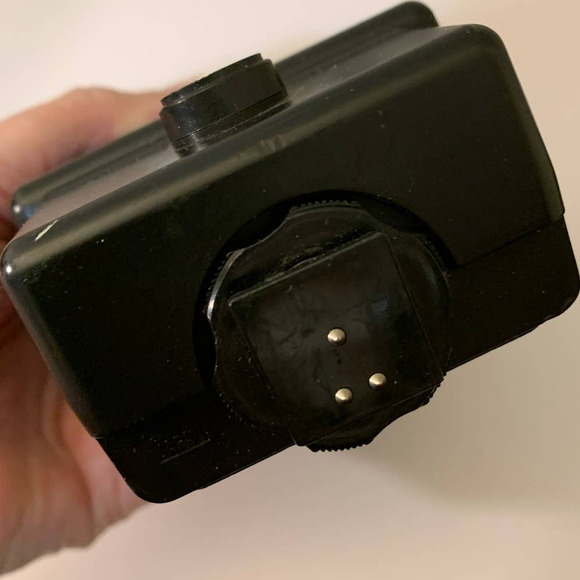 VIVITAR 3700 Zoom Thyristor shoe mount universal electronic flash tilt UNTESTED - Picture 6 of 6